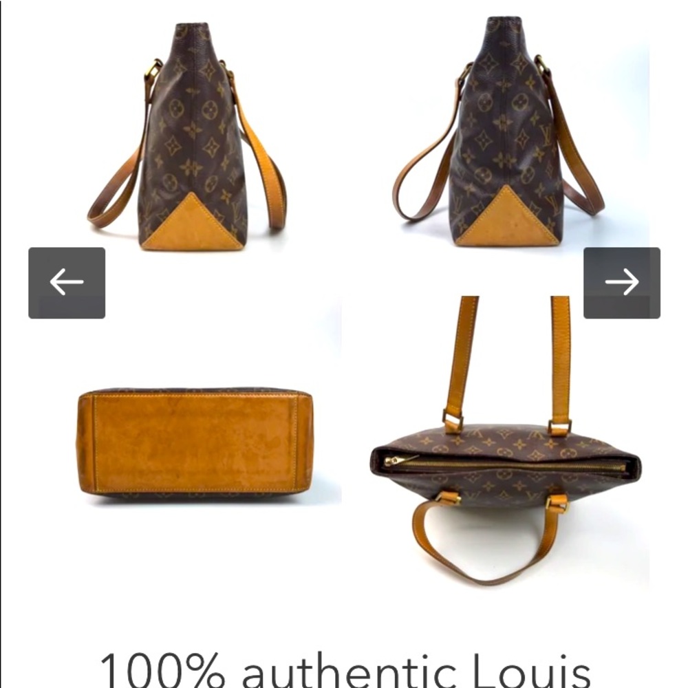100%Authentic LV Monogram Cabas Piano